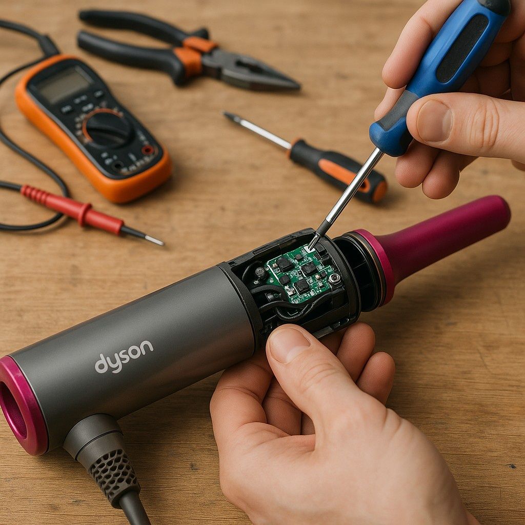 Ремонт стайлеров пылесосов и фенов Дайсон Dyson