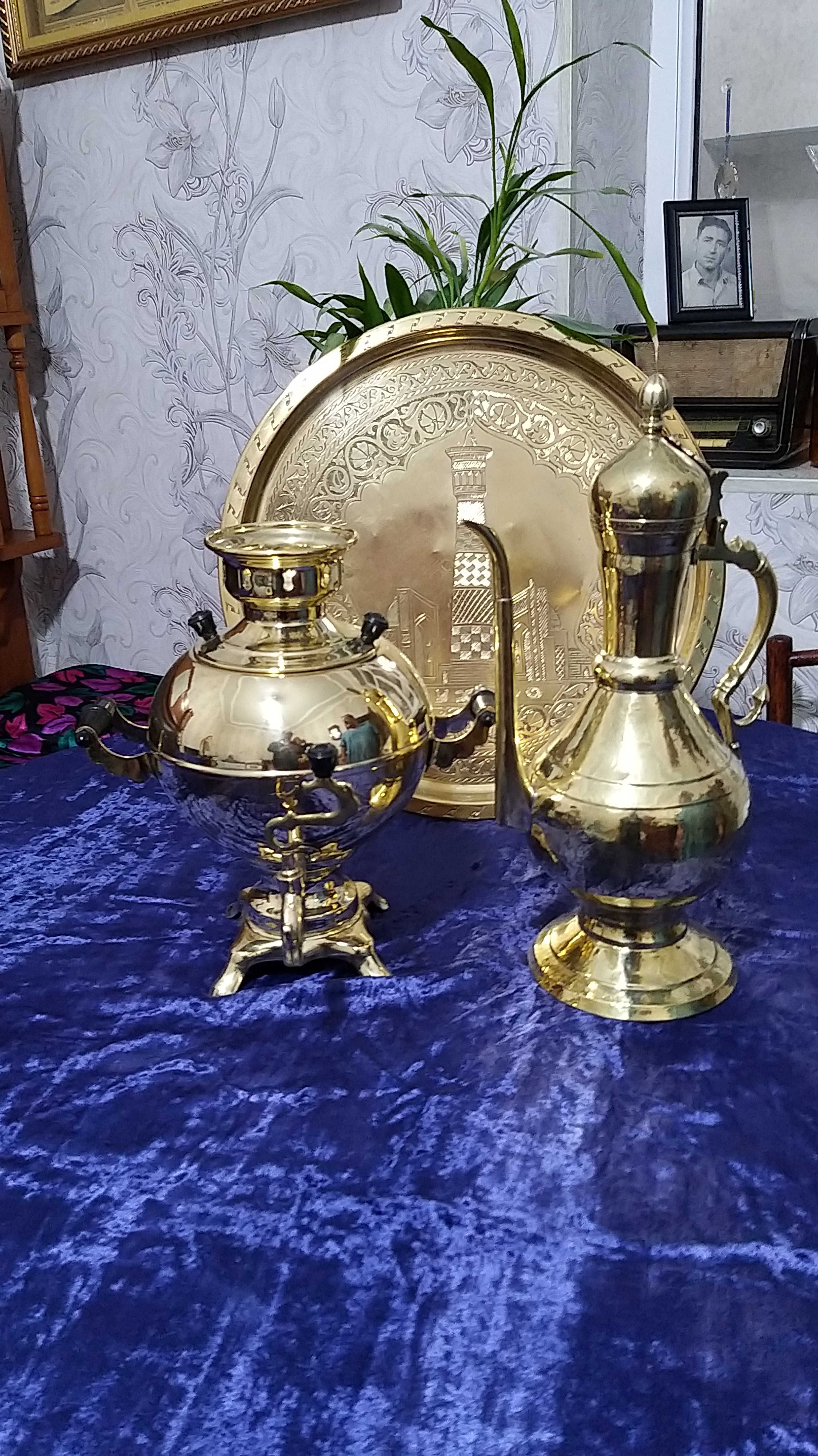 Samovar Lagan Obdasta 100%Latundan