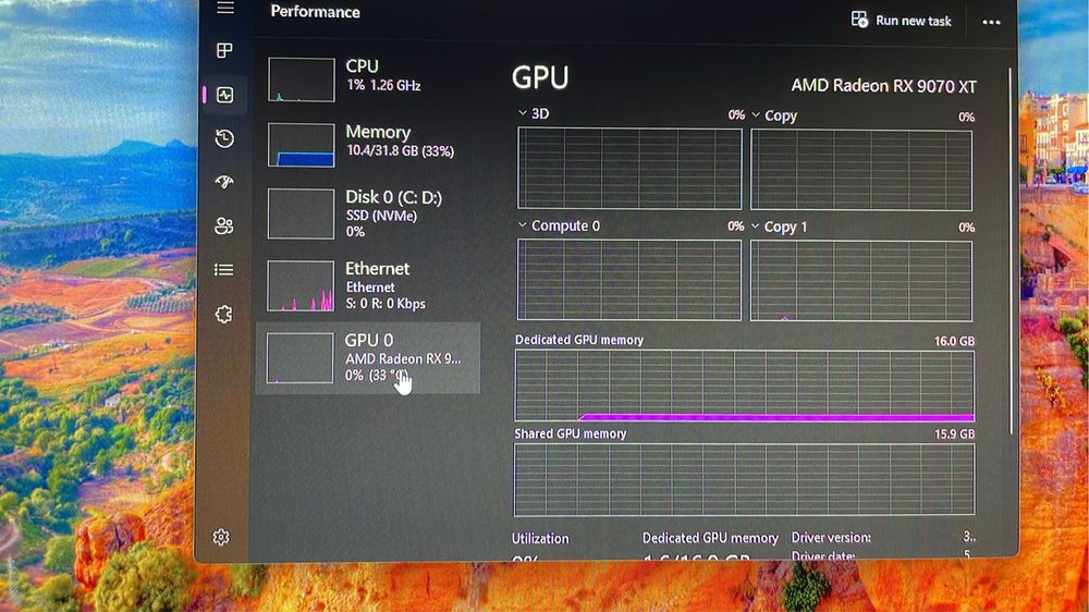 Vand desktop gaming