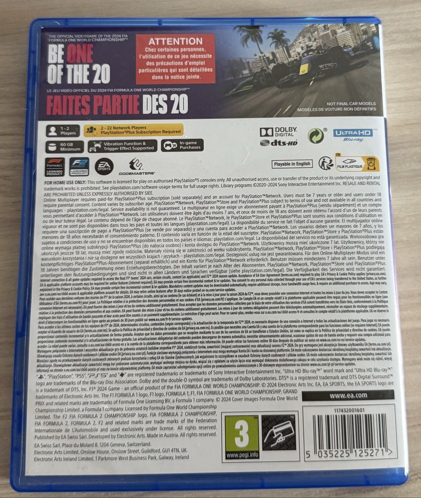 F1 24 Playstation 5