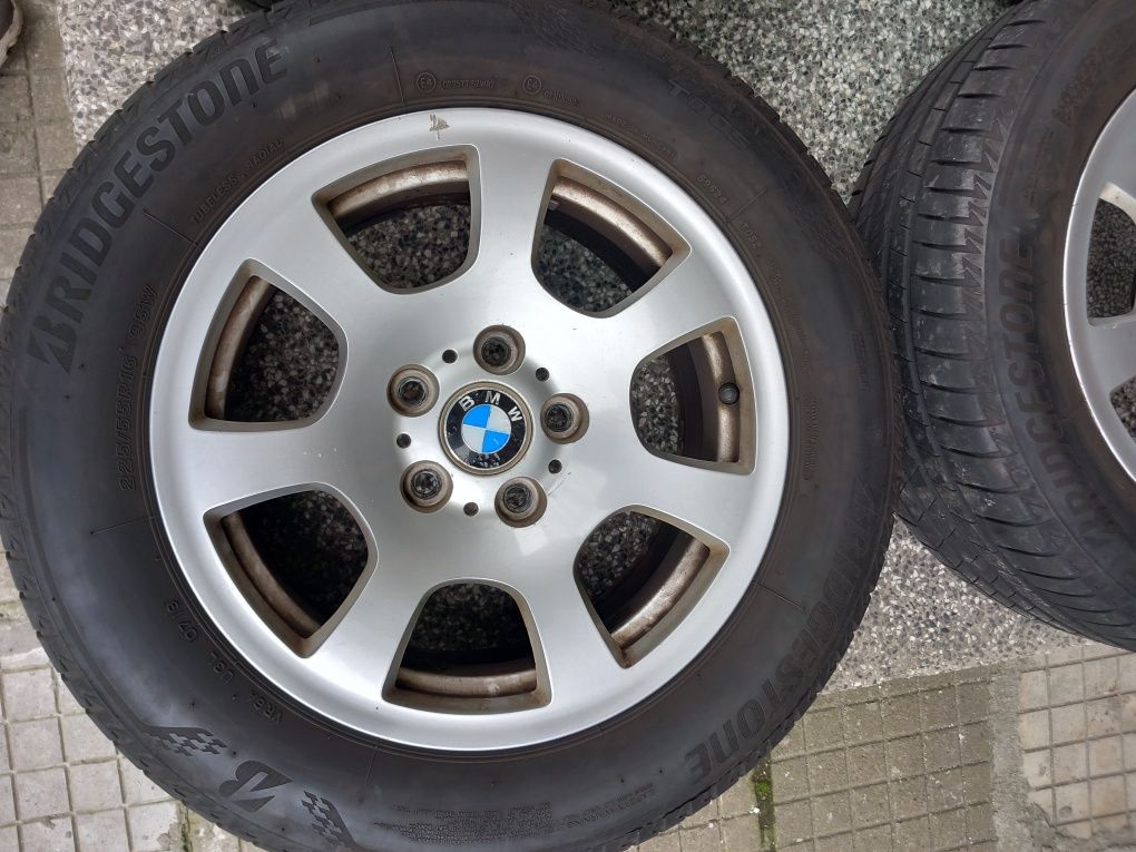 Джанти с гуми 16 5х120 Bmw E60 E61