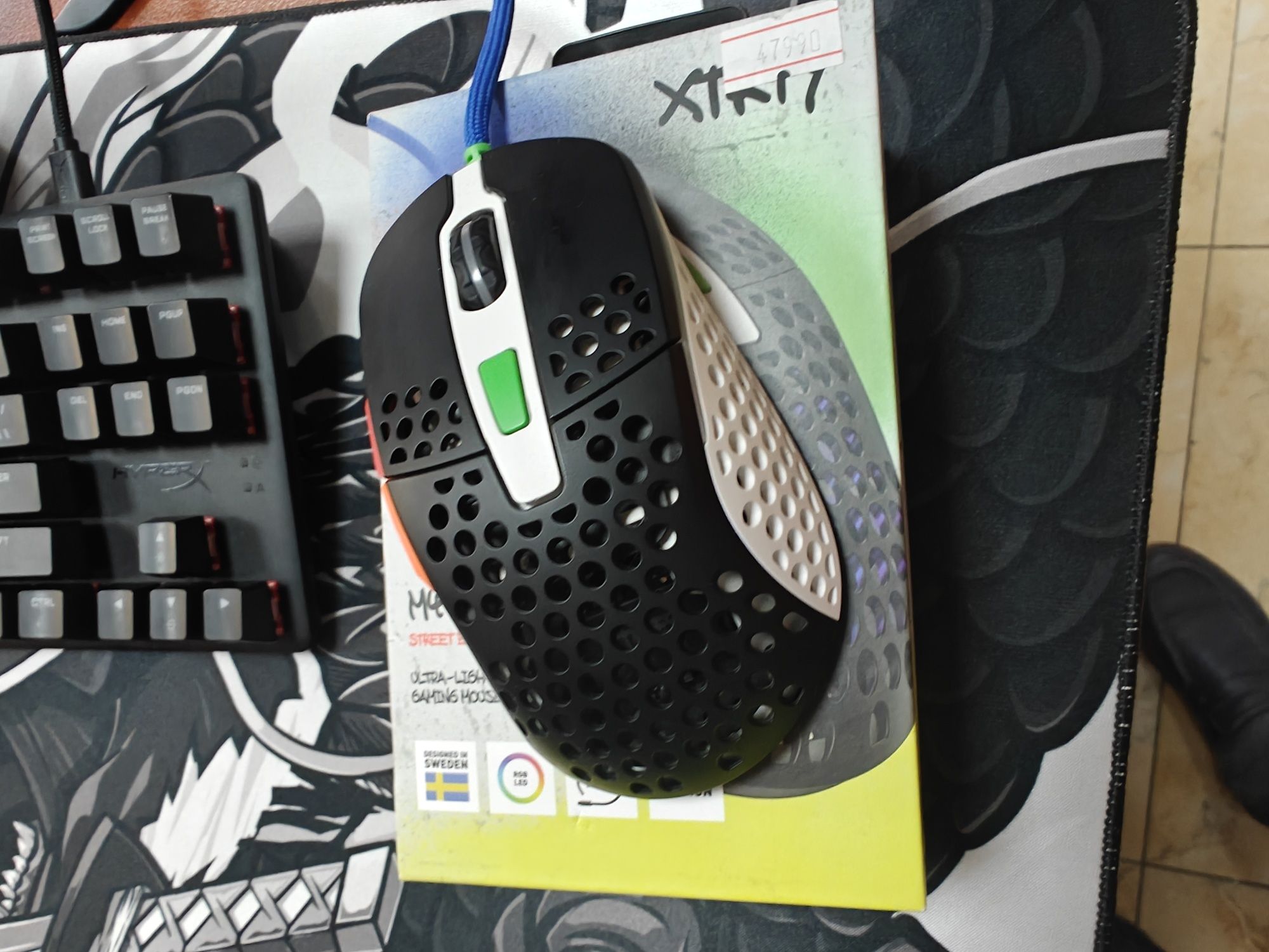Мышка Xtrfy M4 RGB, LSE