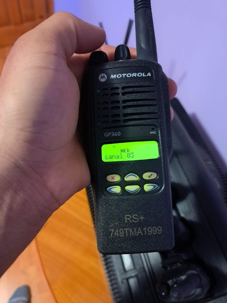 Statie emisie recepție Motorola GP 360