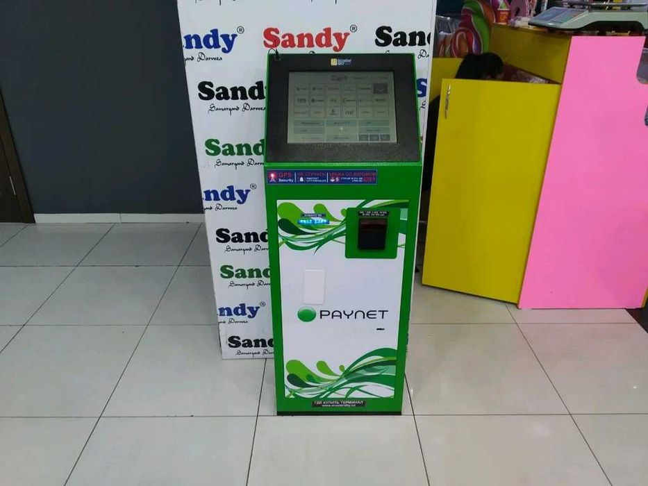 Банкомат, платежный терминал и инфокиоск Paynet