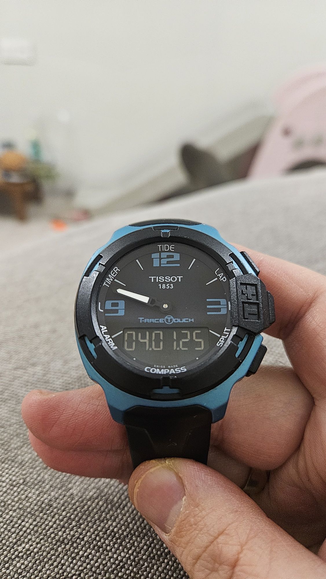 Tissot t-race touch aluminium
