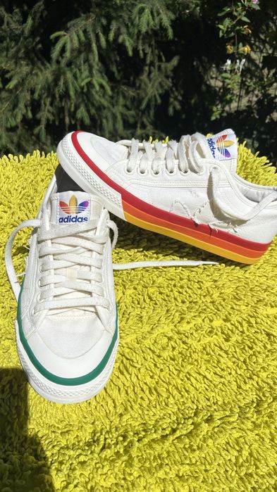 Pantofi/tenisi adidas Nizza Pride EF2319 Owhite