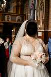 Rochie de mireasa+voal marimea 60