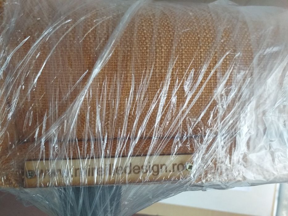 Pat catei pisici, portocalie Mireille Design, noua