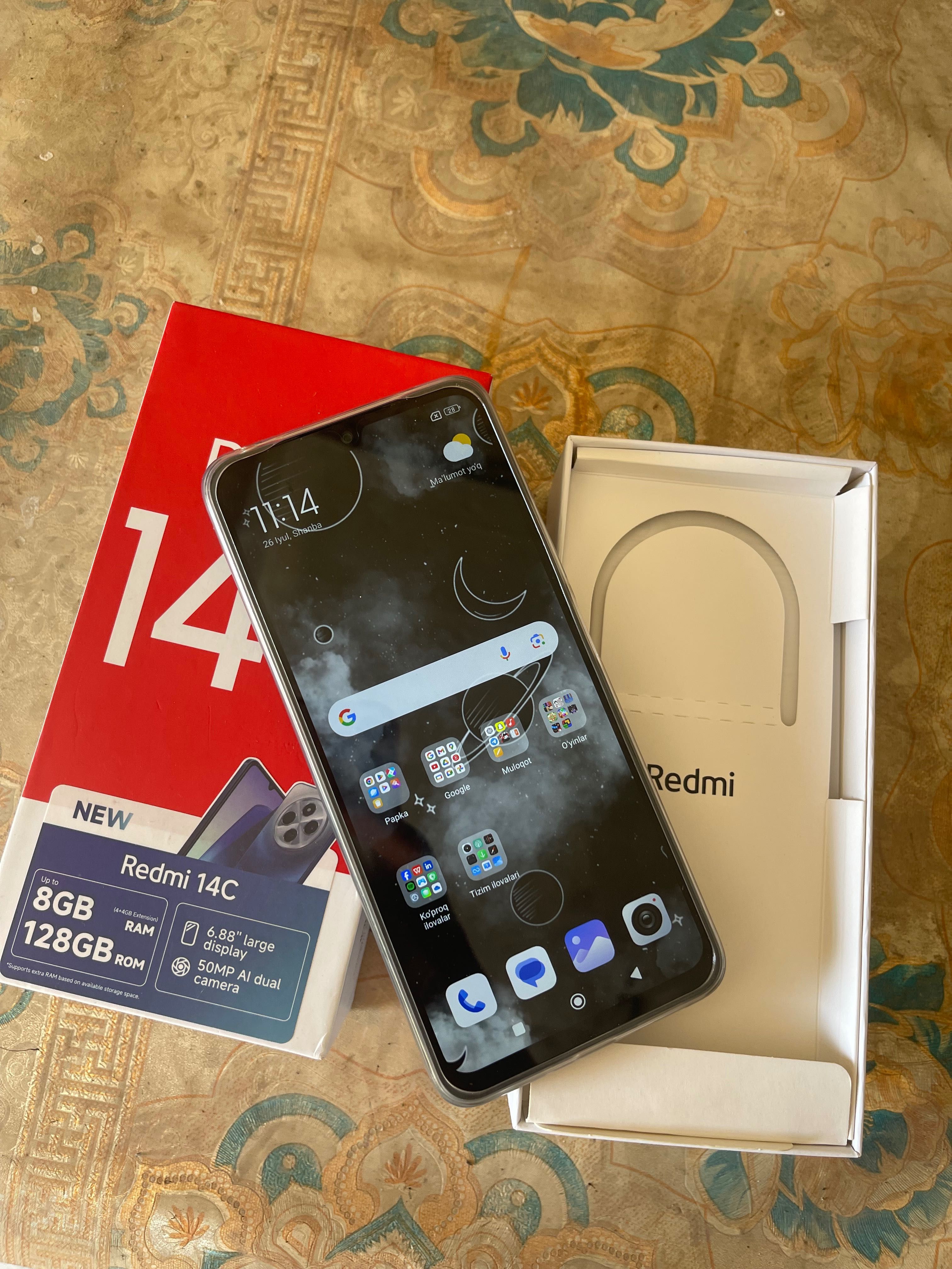 Redmi 14C 8/128 xotira