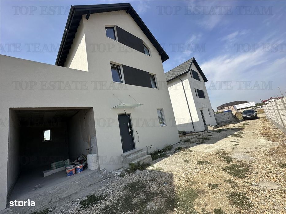 Vila individuala 5 camere, cu garaj, toate utilitatile, 153 mpu, zona