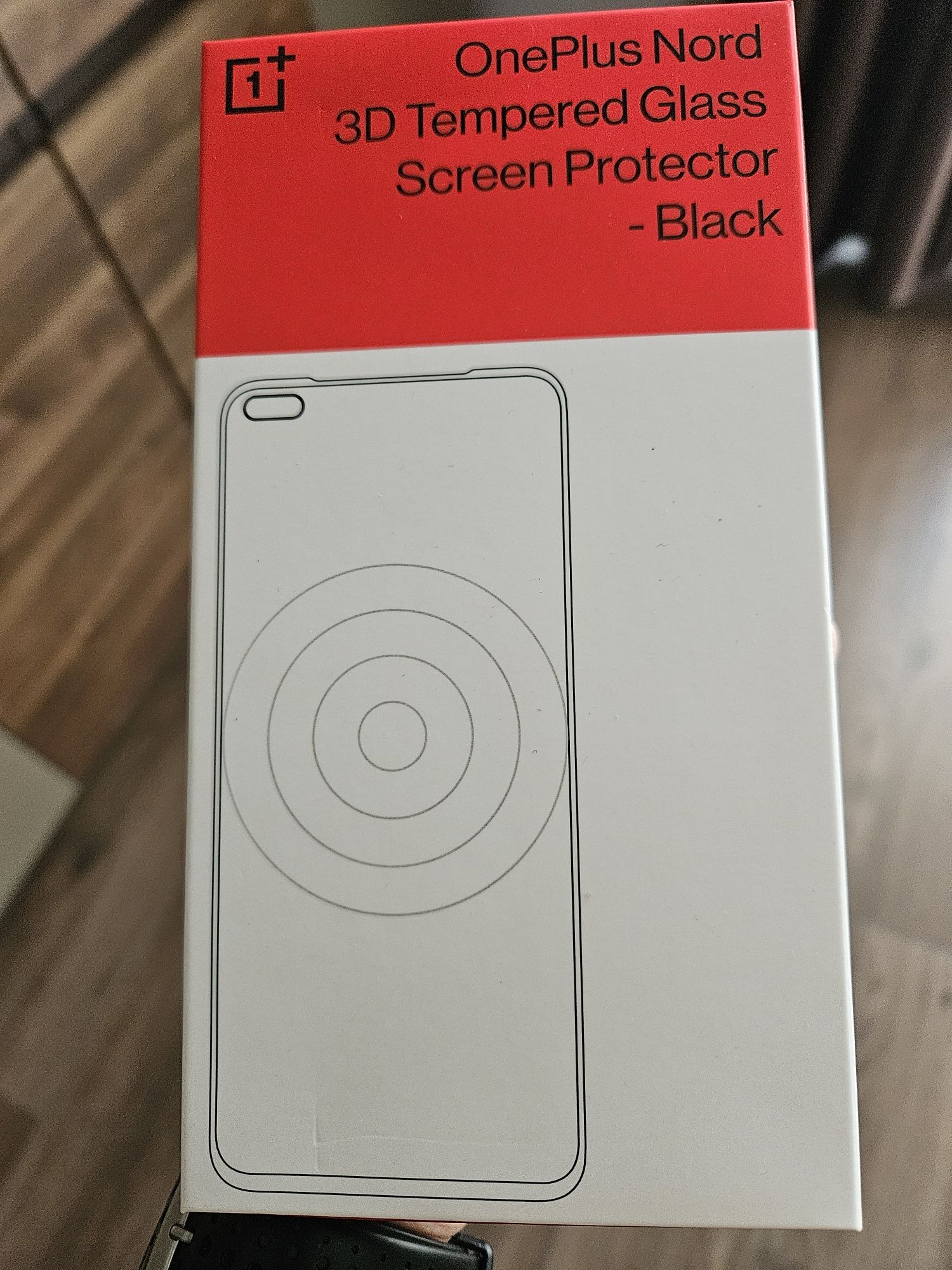 OnePlus Nord 3D Tempered Glass Screen Protector - Black