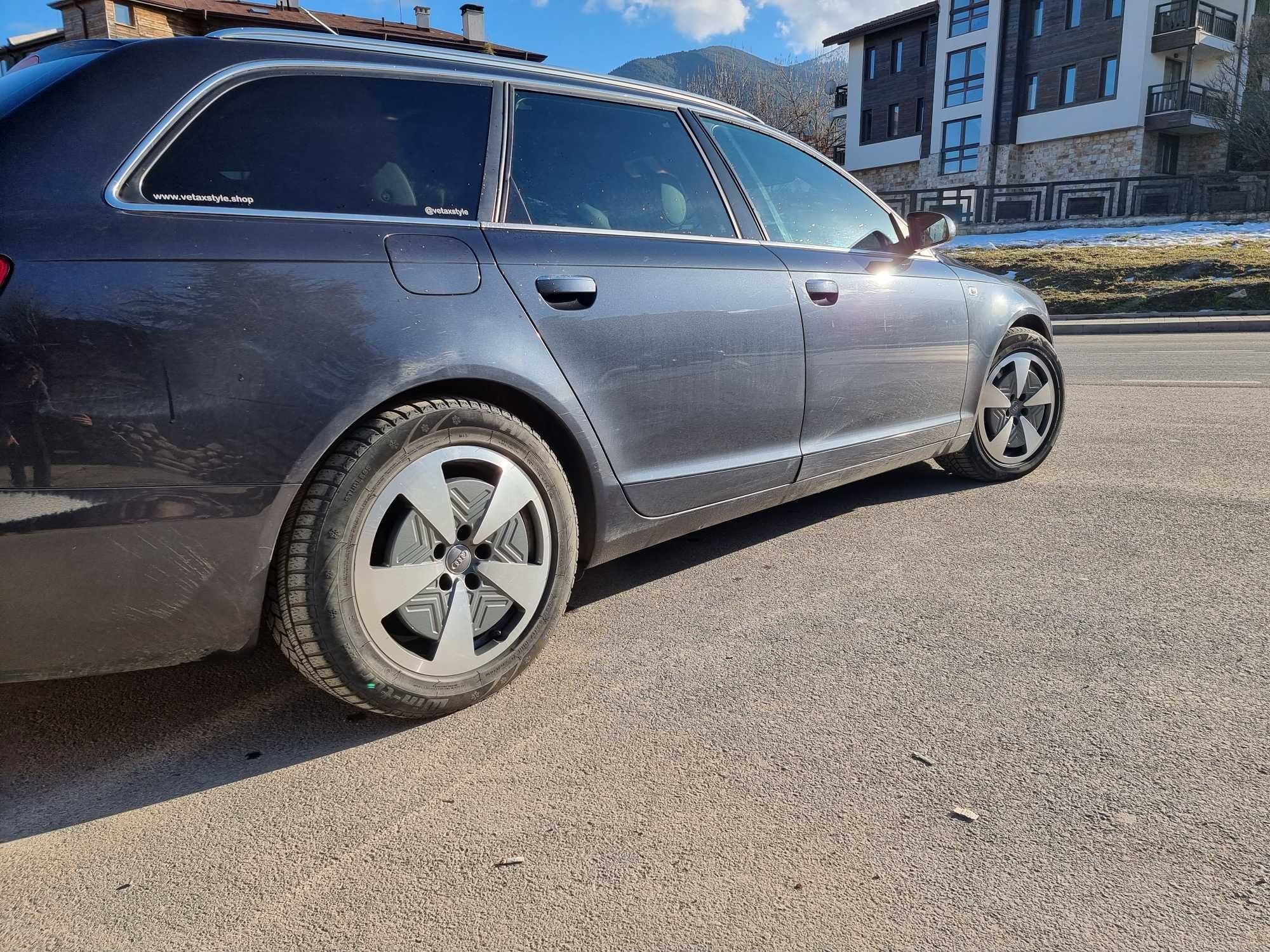Джанти от Ауди А8 17 5x112 за Audi A4 A5 A6 и зимни гуми 225/55 17