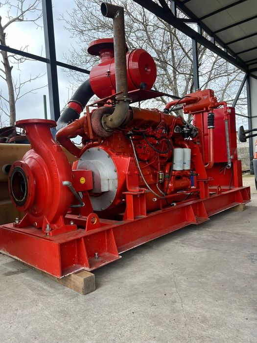 Motopompa irgat KSB  diesel Iveco 6 cil pompa irigati electric