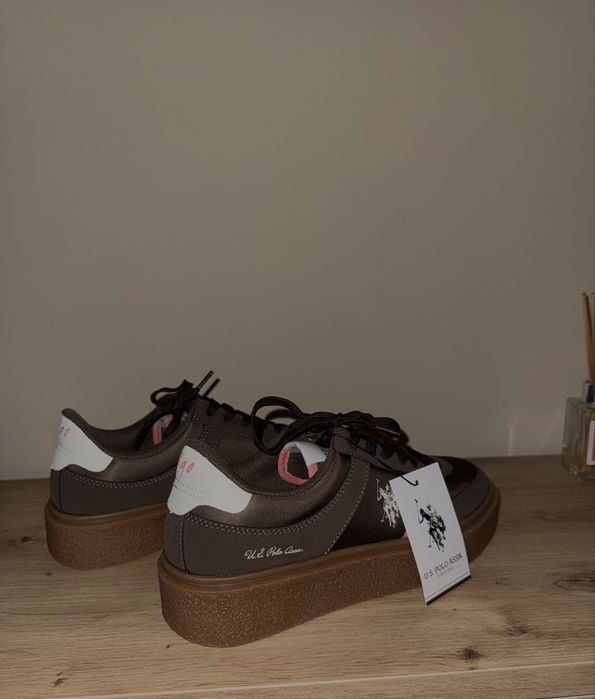 US POLO ASSN brown shoes
