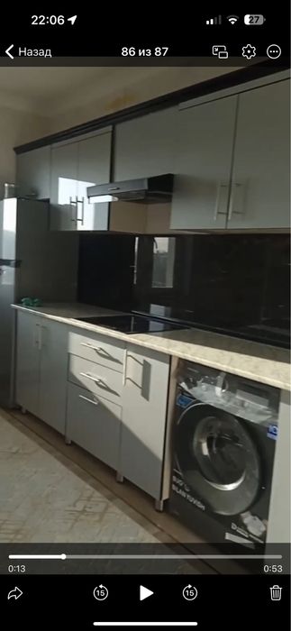 Yangi domda Ikki xonali kvartira ijaraga beriladi. Xech kim yashamagan