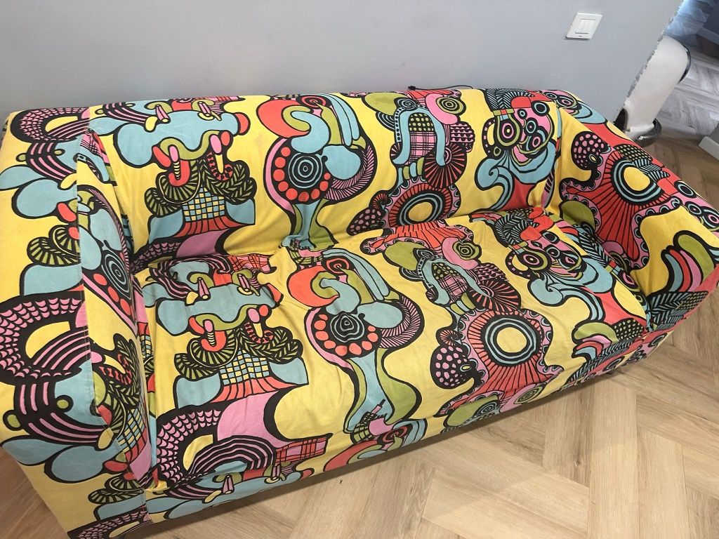 Canapea 2 locuri Ikea, 1.80 cm lungime, 82 cm lățime,  70 cm înălțime