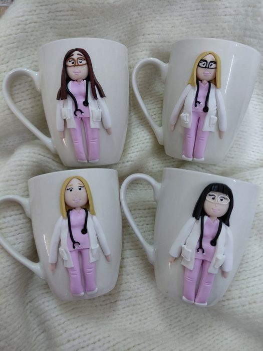 Cana personalizata fimo