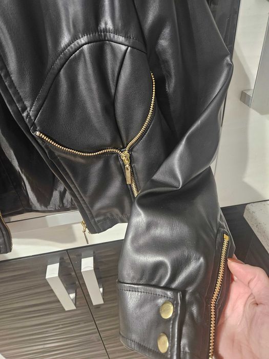 Кожено елегантно яке