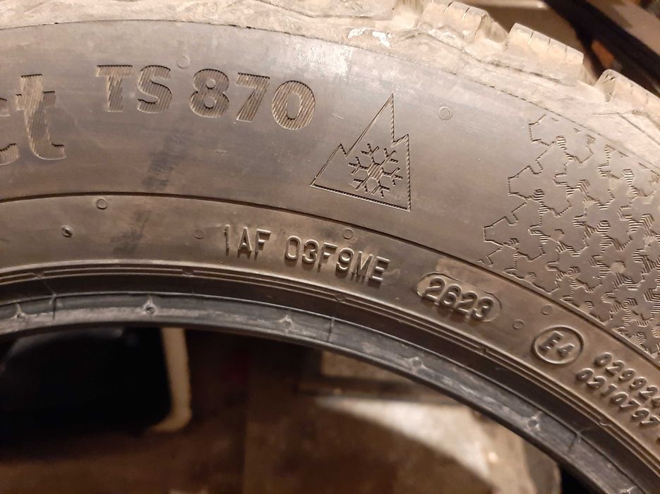 Комплект зимни гуми CONTINENTAL WinterContact TS 870 205/55 R16 91H