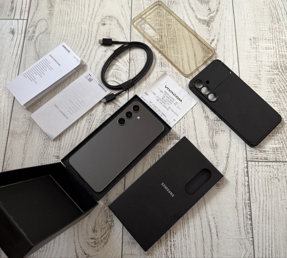 Samsung S24 Onyx Black 256GB 24м. ГАРАНЦИЯ
