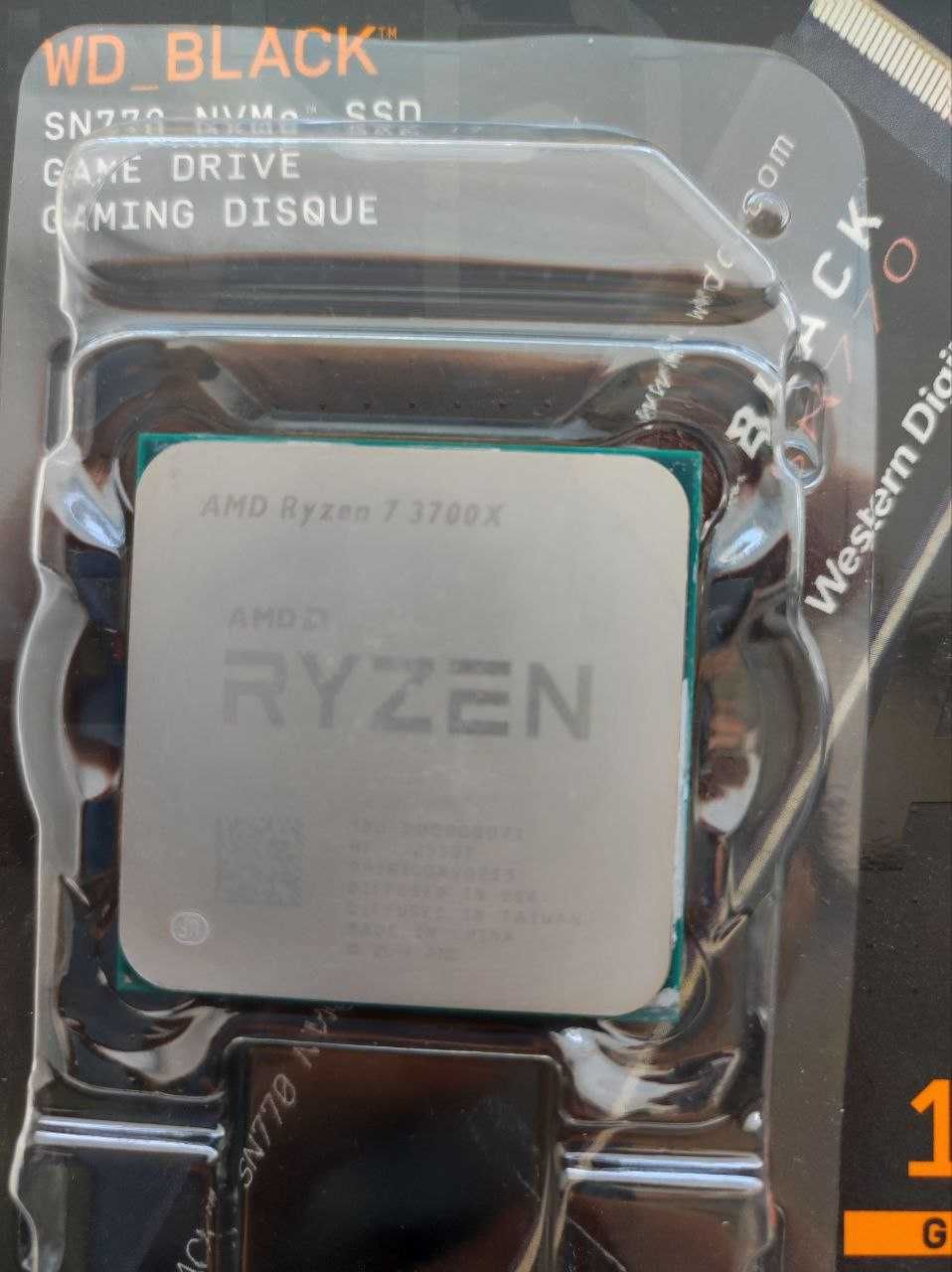 Комплектующие для ПК (Ryzen 3700x, WD SN770, MS30 SSD)