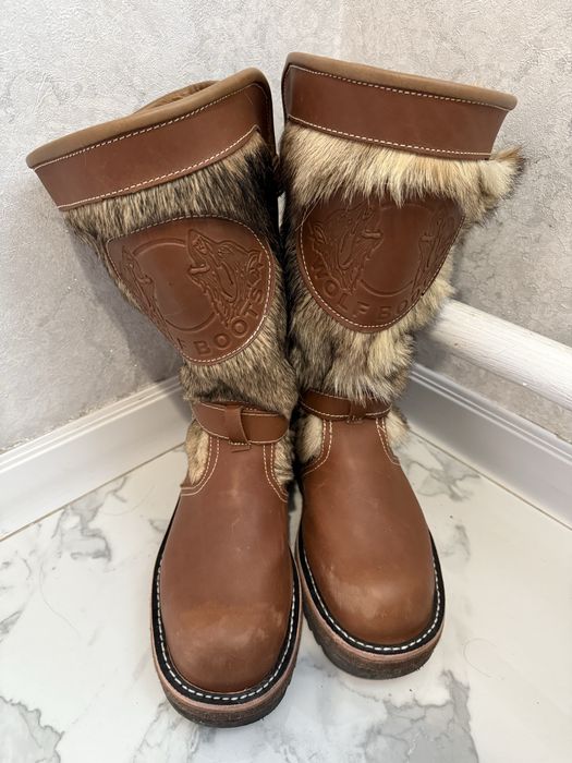 Унты волк каскыр с Монголий все размеры есть