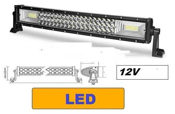 LED BAR, триредов , 70см. - 459W -модел 7070