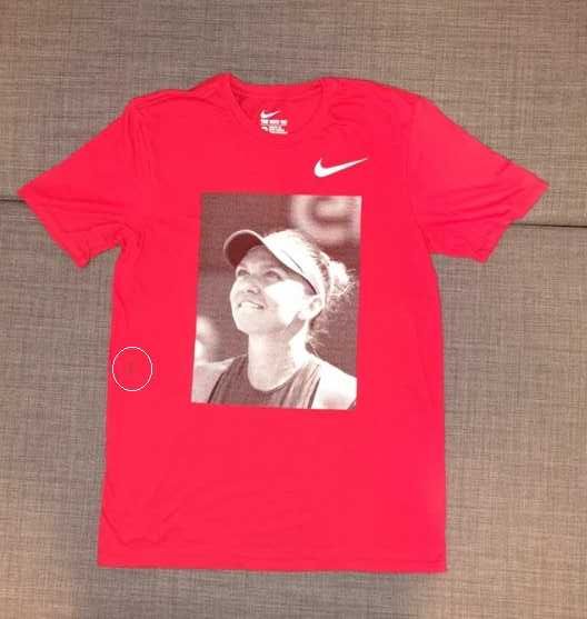 nike tricou tenis de camp halep M