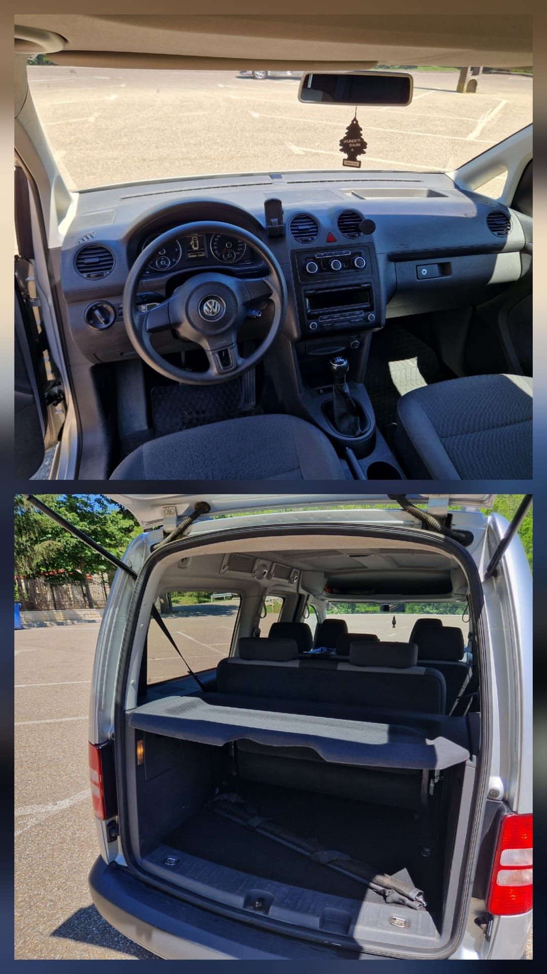 Wolkswagen Caddy 1.6-MAXI 7 locuri