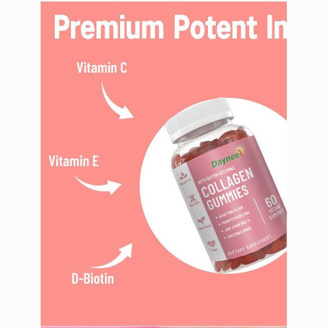 Collagen biotin vitamin c