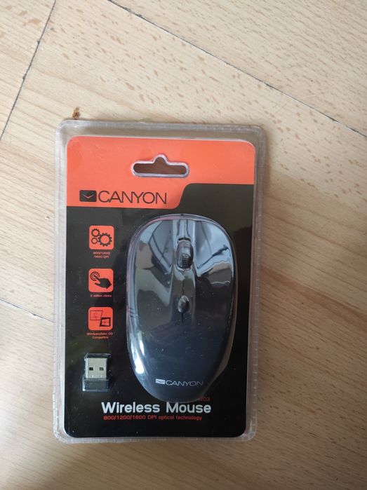 Безжична мишка нова