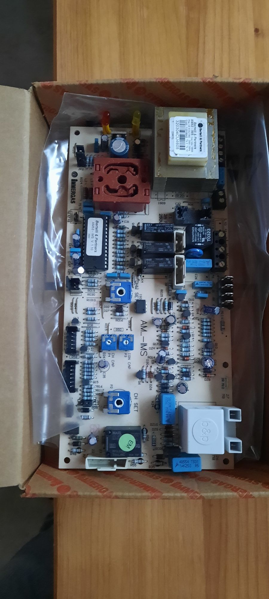 Placa electronica centrala Immergas Eolo Star,modelul vechi cu leduri