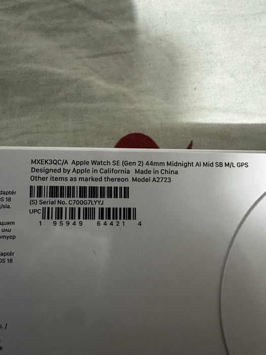 Apple watch SE(gen 2) 44 mm