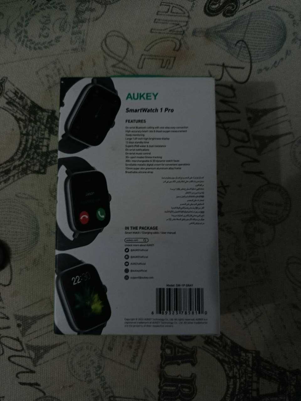 Smart watch Aukey 1 pro orginal Dubay