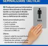 Semnalizare tactila, indicatoare palpabile