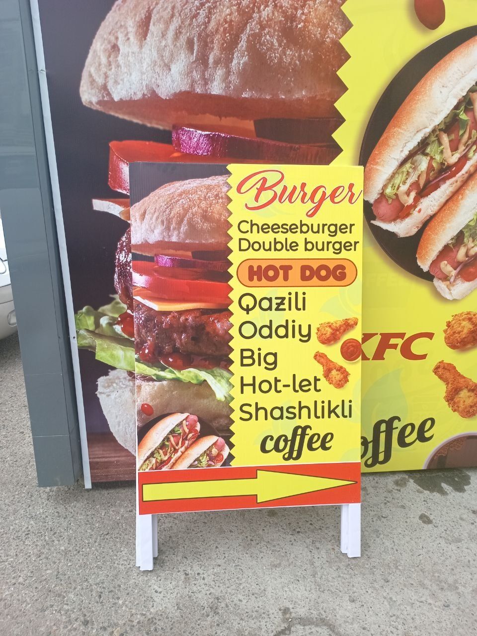 Tayyor biznes, burger butka sotiladi