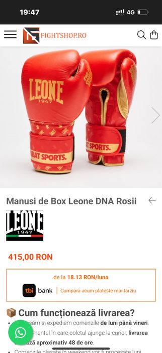 Manusi Box Leone