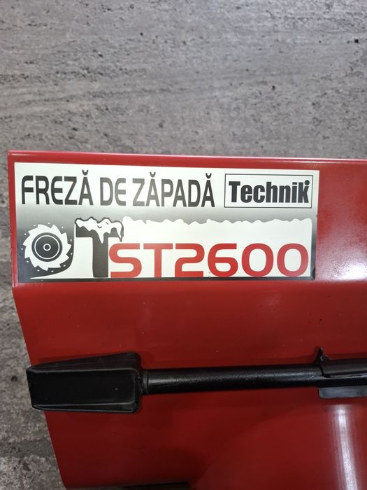 Freza zăpadă folosita o zi...benzina... 6.5CP