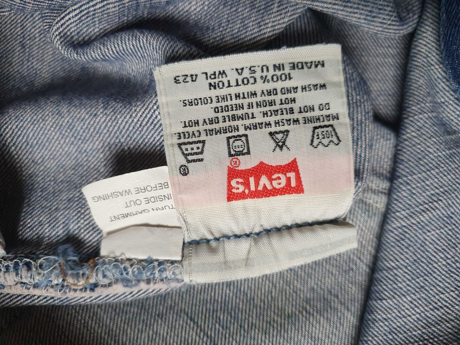 Blugi LEVI'S 501 (Made in USA) - Marime W34 L32 (Talie 86 cm)