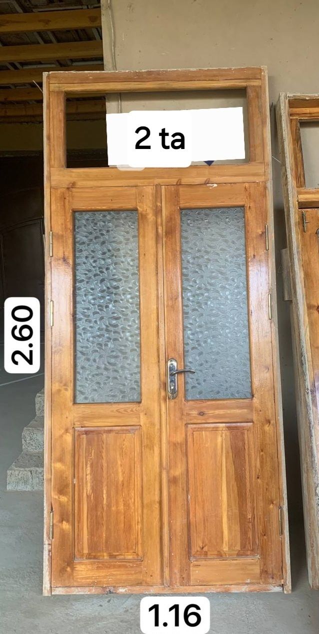 Eshik va romlar sotiladi.
