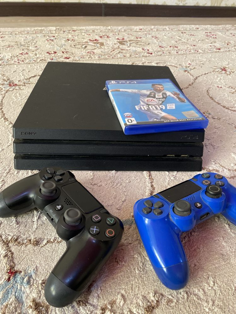 Ps 4 pro 2 джойстик ойындарымен