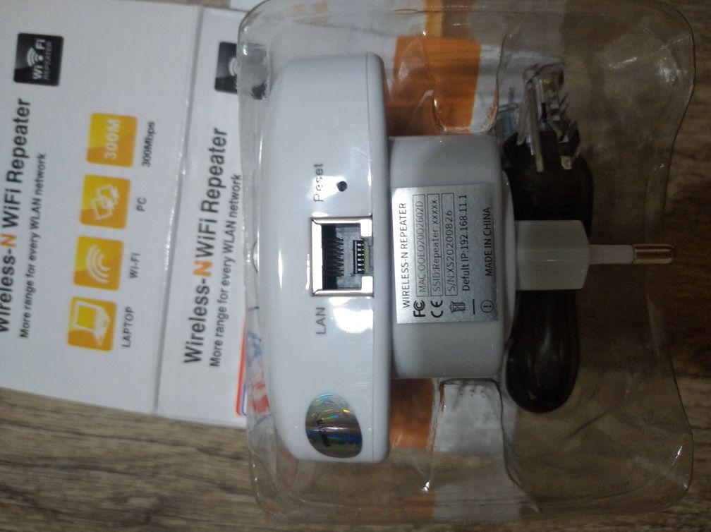 Ретранслятор/усилитель Wi-Fi оригинал ViTi MS2G1 Самовывоз Обмена нет