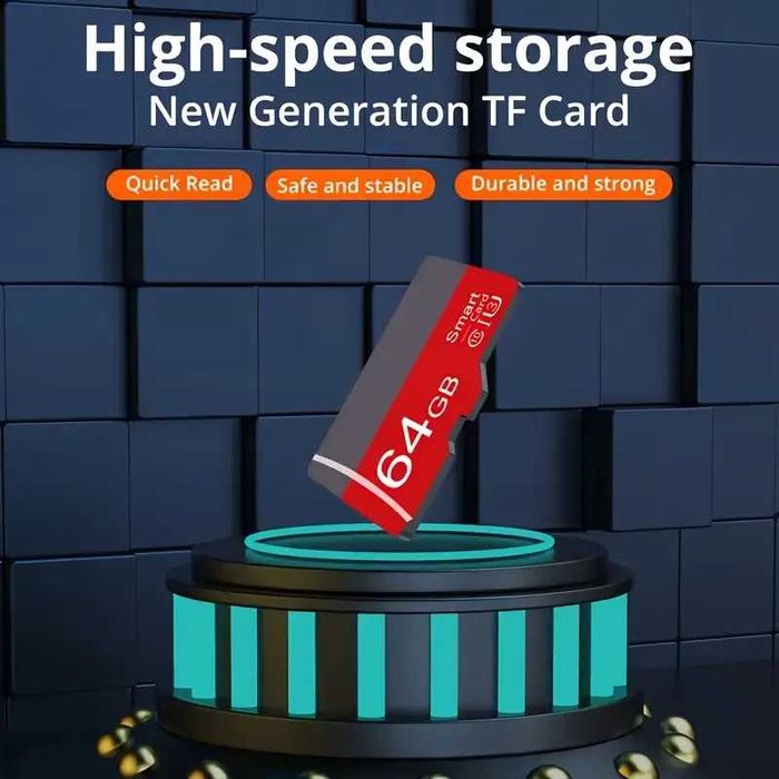 Card memorie micro sd 64gb 20 ron
