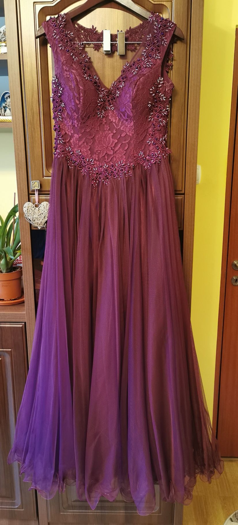 Rochie de ocazie, de seara violet