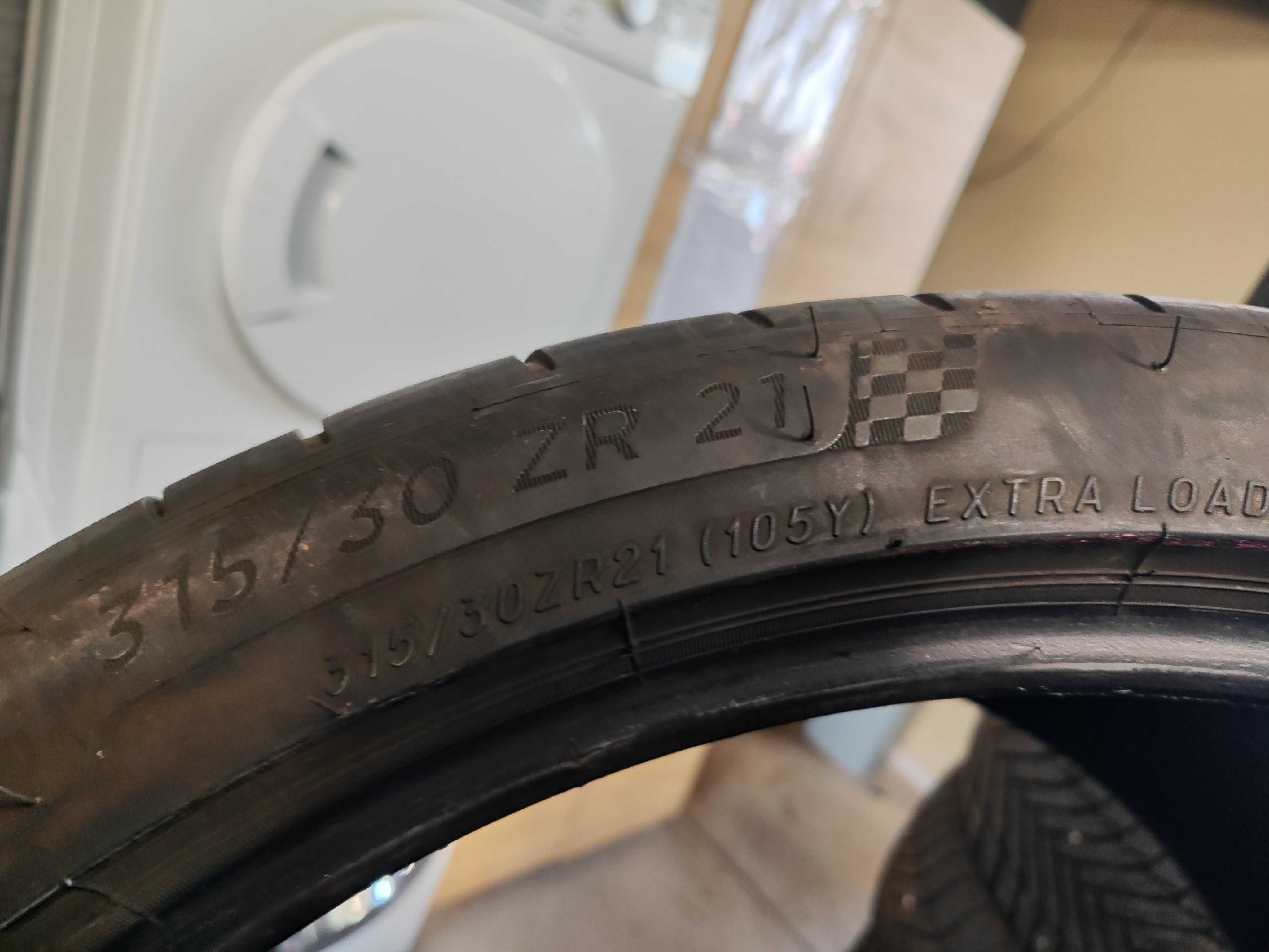 2бр. летни гуми 315/30/21 Michelin
