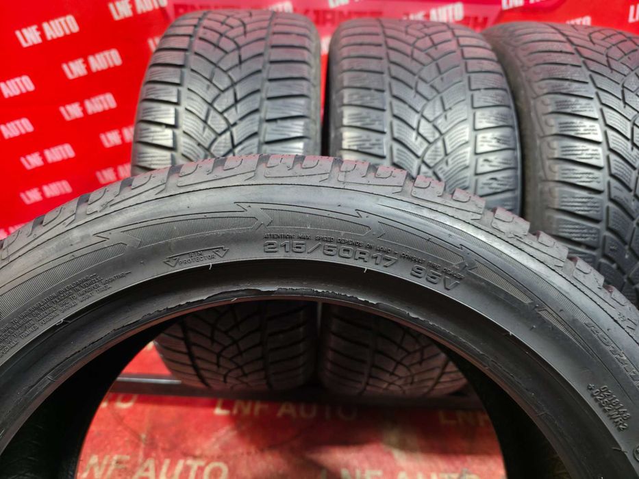Anvelope de IARNA - 215/50/17 - GoodYear - 5 / 7.6 MM - DOT 2017 !