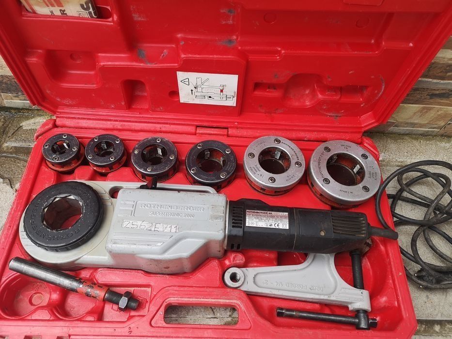 Rothenberger Super Tronic2000 Електрическа Резбонарезна машина