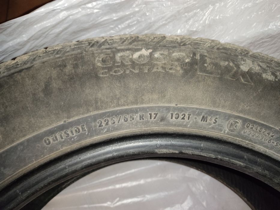 Шины continental cross contact lx 225/65/r17