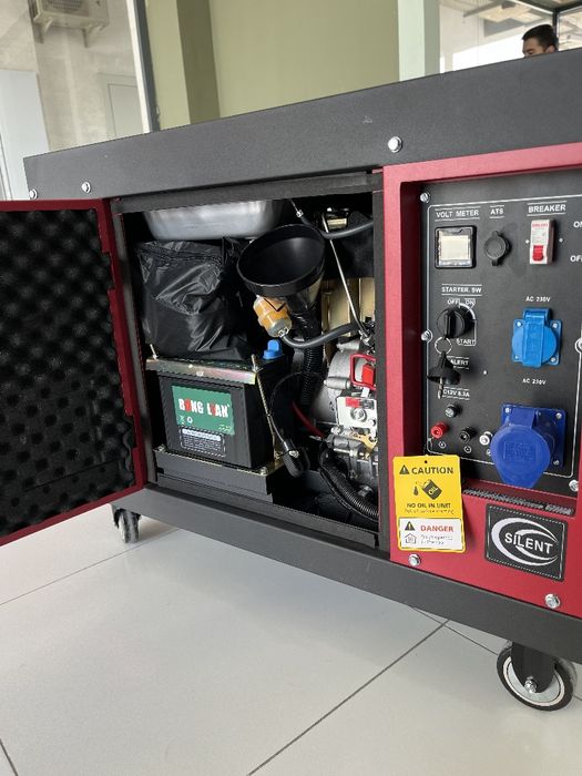 Дизельный генератор c мощностью 8кВт