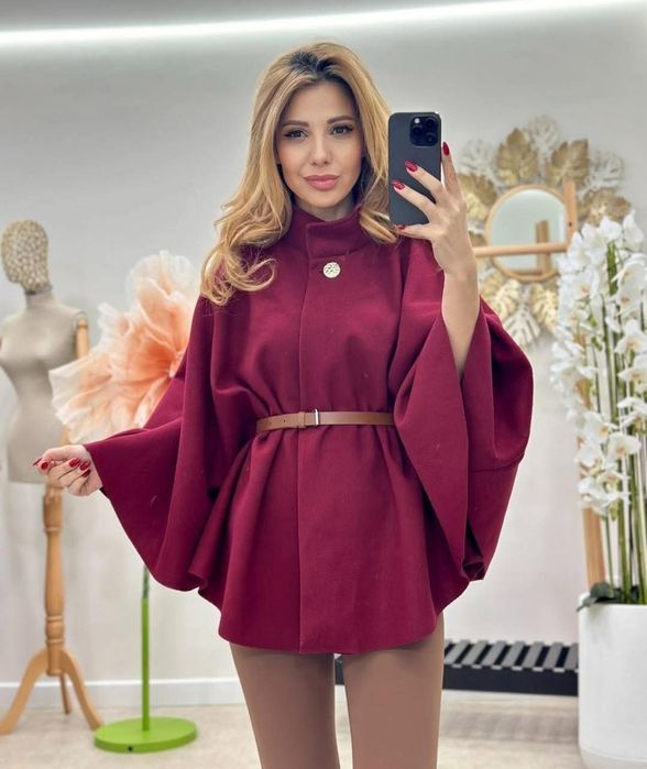 Cape de damă, curea inclus